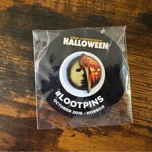 NWOT Loot Crate Exclusive – John Carpenter’s Halloween Collectible Pin